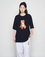 25FW ACベアベーシックロゴズリーパンツ メランジ