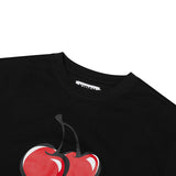BIG CHERRY T-SHIRT [BLACK]