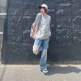 KIRSH X TOKYO CITY ARTWORK T-SHIRT - GRAY  