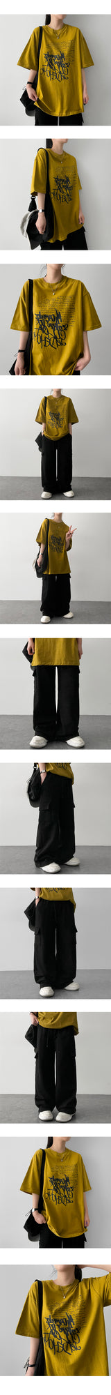Tor oversized-fit short-sleeved T-shirt