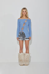 SLOT CARDIGAN