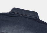  Deface Double Flap Pocket Denim Shirt