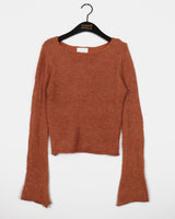 Jinning Thin Fit Mohair Inner Long Sleeve Knitwear