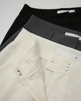 Tsar Pintuck Wide Slacks
