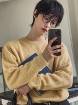 アンナブラッシュクロップニット
