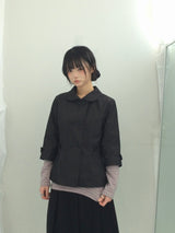 Semi-A-Line Double Button Jacket