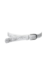 Flower cubic belt (Black,White)