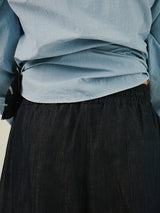 DN String Double Tuck Denim Patns