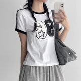 96 T-Patch Patch Ringer T-shirt (4 colors)