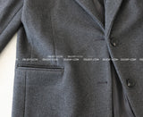Norma Oversized-Fit Wool Half Coat