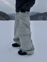 Double Pocket Multi Cargo Sweatpants 4C