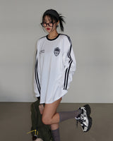[UNISEX] トラックオーバーサイズフィットカラーTシャツ
