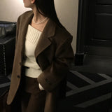 [BELLIDE MADE] Antique, ハンドメイドオーバーフィットハーフコート