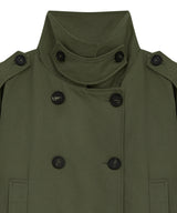 sh trench coat (khaki)