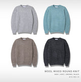 Liu Overfit Wool Mix Round Knit