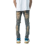 M1 Tri Batik Vintage Monett - Celana Jeans
