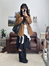 LAP FLARE SKIRT