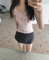 mango lace basic mini sk