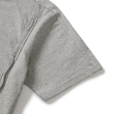 Fiddlehead half T-shirts / Melange gray