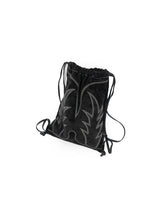 YMW django suede gym sack - black
