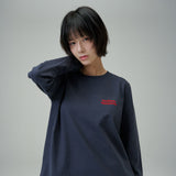 メロウモーメント プレーンTシャツ (Navy)