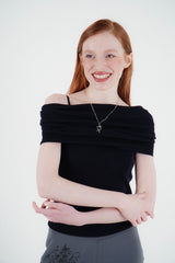 NU SHAPE BEADSCHAIN NECKLACE