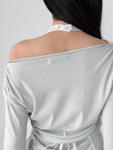 nube string shirring top (3color)