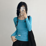 Span* Beat Patch Slim Long Sleeve T-shirt (5 colors)