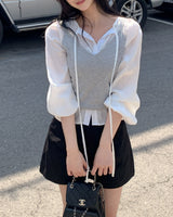 Mebit knit bustier