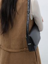suede belted one-piece - dark beige  