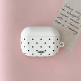 WHITE DOT Airpods Case