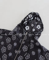 Summer Flower See-Through Windbreaker Windbreaker