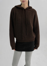 [MADE] Wicklum Raglan Hooded Knit (50% Wool)