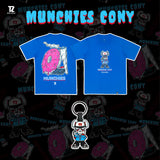 MUNCHIES CONY TEE - BLUE