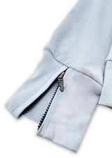 Zip Up Hoodie in Sky Blue
