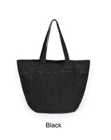 Tail Washed Big Shoulder Bag