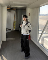 Zeka Zip Cargo Wide Pants