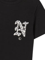 レターN Tシャツ (ブラック)
