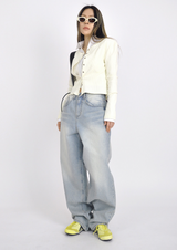 (UNISEX)ソフトデニムパンツ