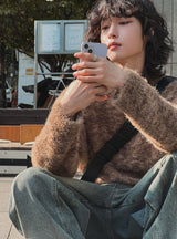 Koum Brush アンゴラニット