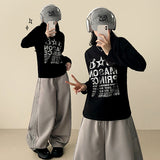 グロン ヴィンテージ レタリング ロングスリーブ Tシャツ