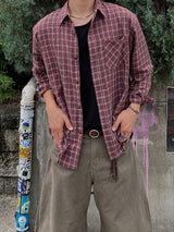 Western Check Long-Sleeve Shirt 2C