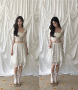 tow 20% chiffon midi - SK