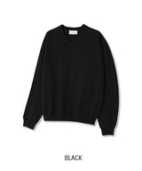 Ruin Shoulder Line V-Neck Knit
