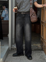 LMN Lavo Vintage Whisker Denim Pants (3 colors)