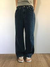 Leopard Denim Pants (1color)