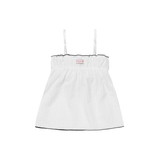 COTTON SHIRRING TOP