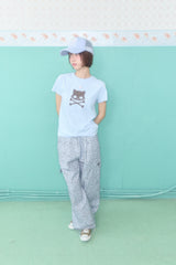 キリスカルパッチTシャツ (BLUE)