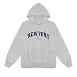  Glife New York Embroidery Overfit Happo Hoodie