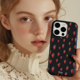 berry berry strawberry epoxy bumper case